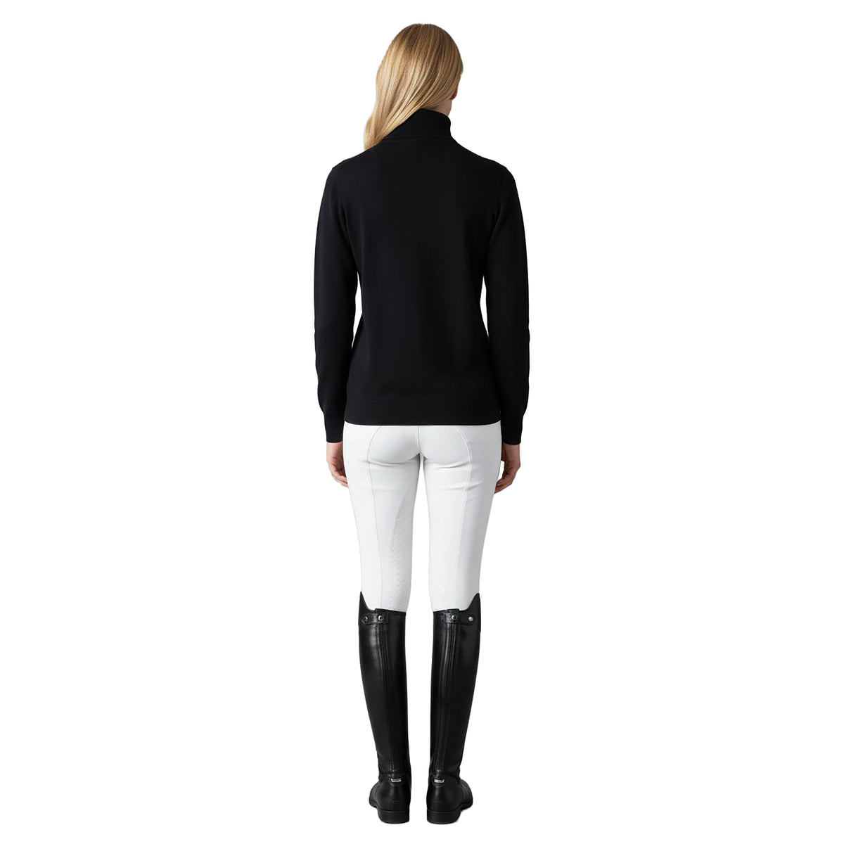 VASCO Longsleeved Rollneck Pullover Navy (Black Iris)