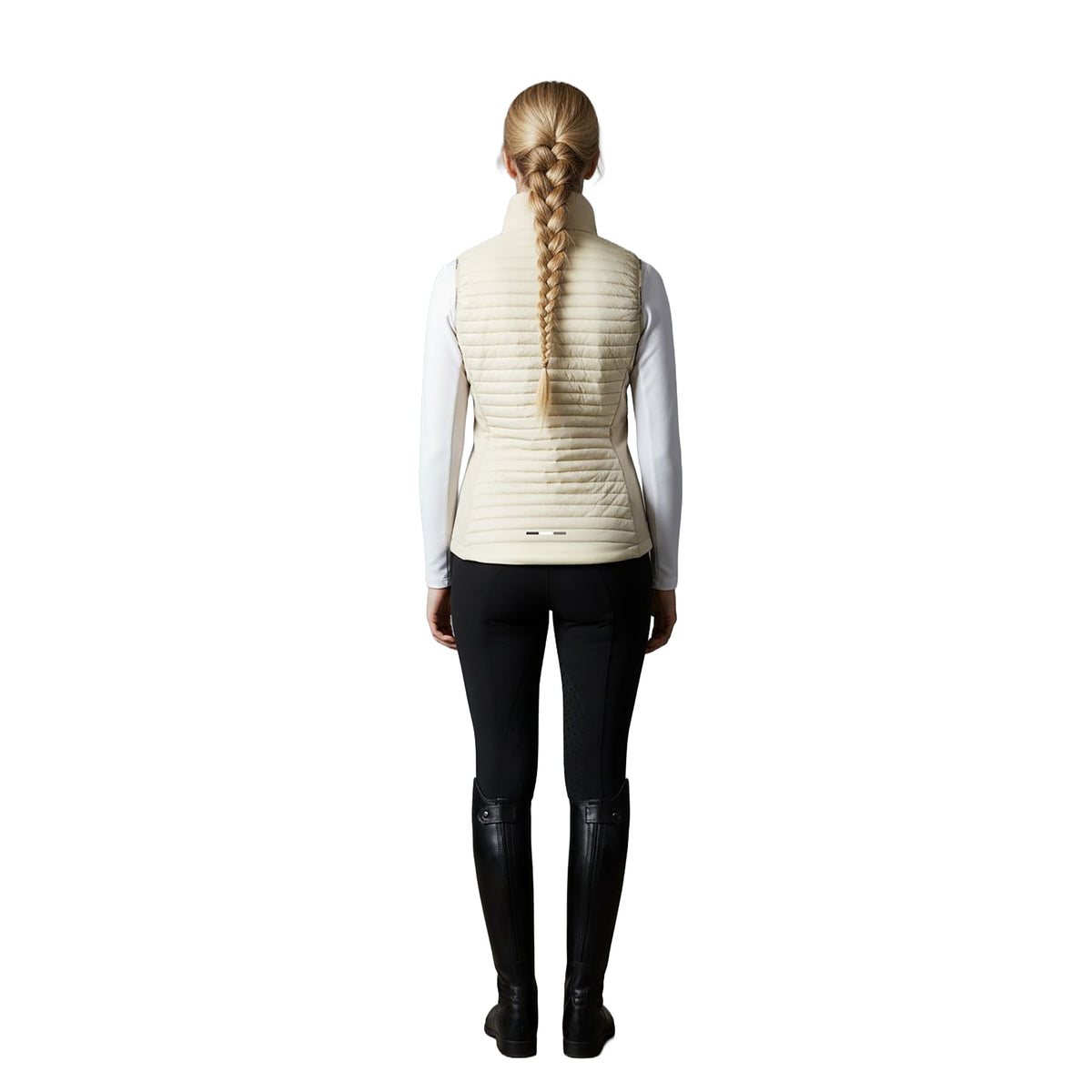 NATOMAS Softshell Quilted Bodywarmer Beige (Chreme Brulee)