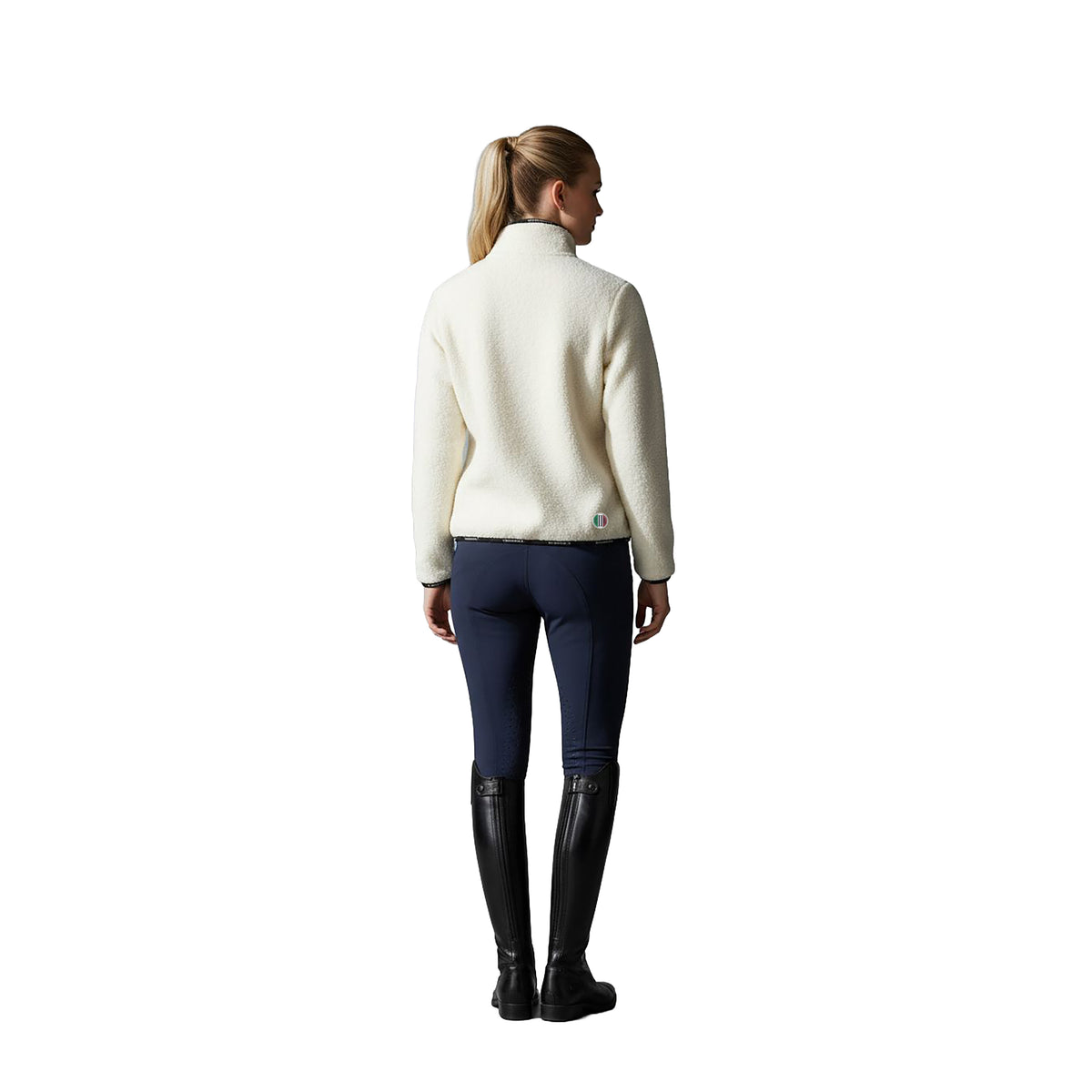 SACRAMENTO Sherpa Fleece Pullover Offwhite (Snow White)