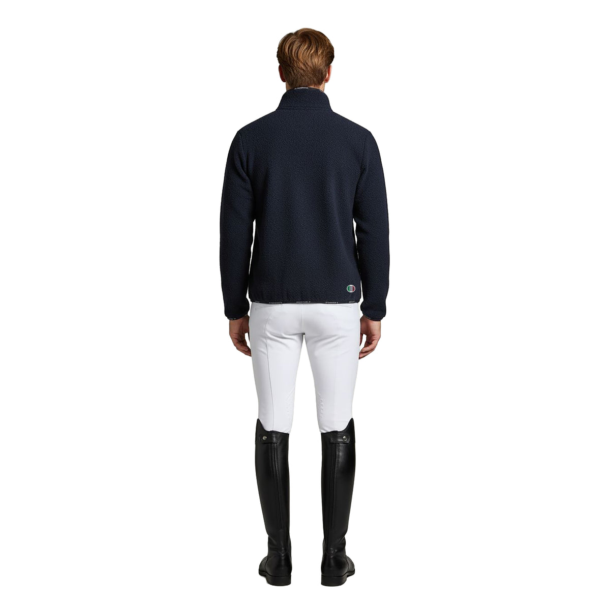 SACRAMENTO Sherpa Fleece Pullover Navy (Black Iris)