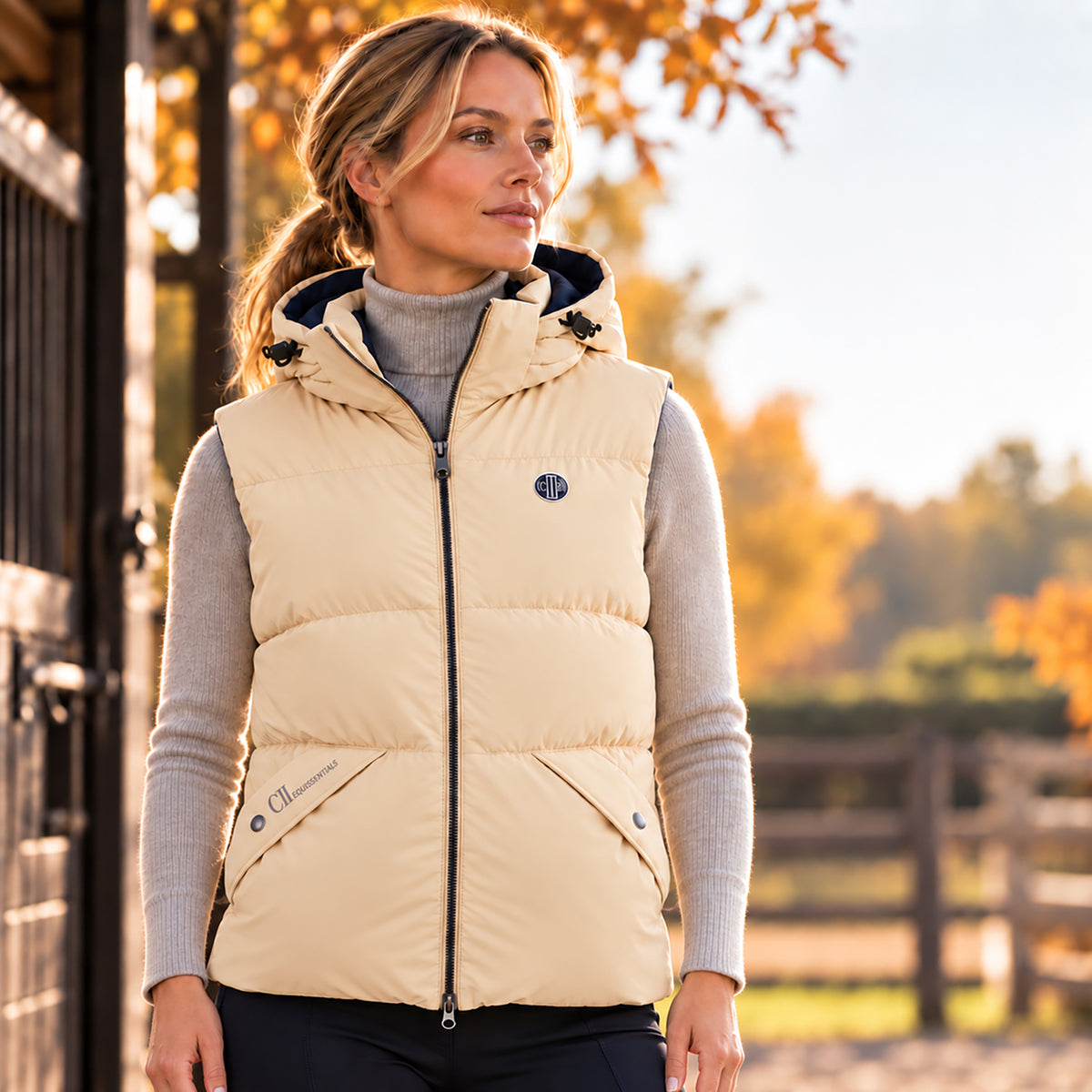 VENTURA Bodywarmer Beige (Chreme Brulee)