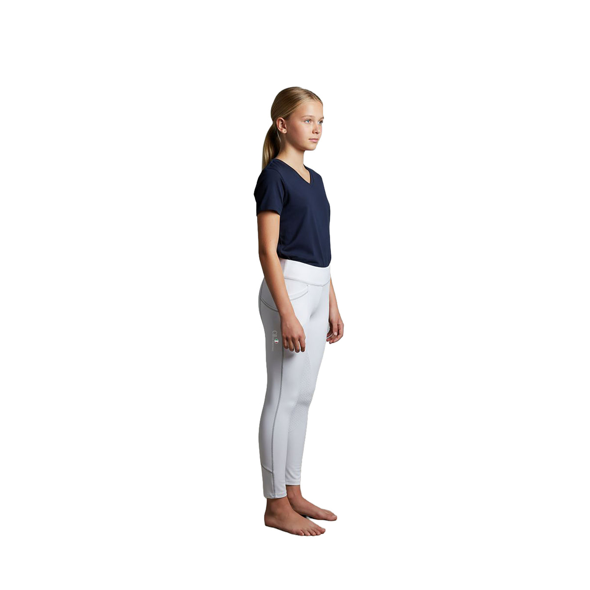 GUANDALUPE Girls Fullgrip thights White (Optical White)