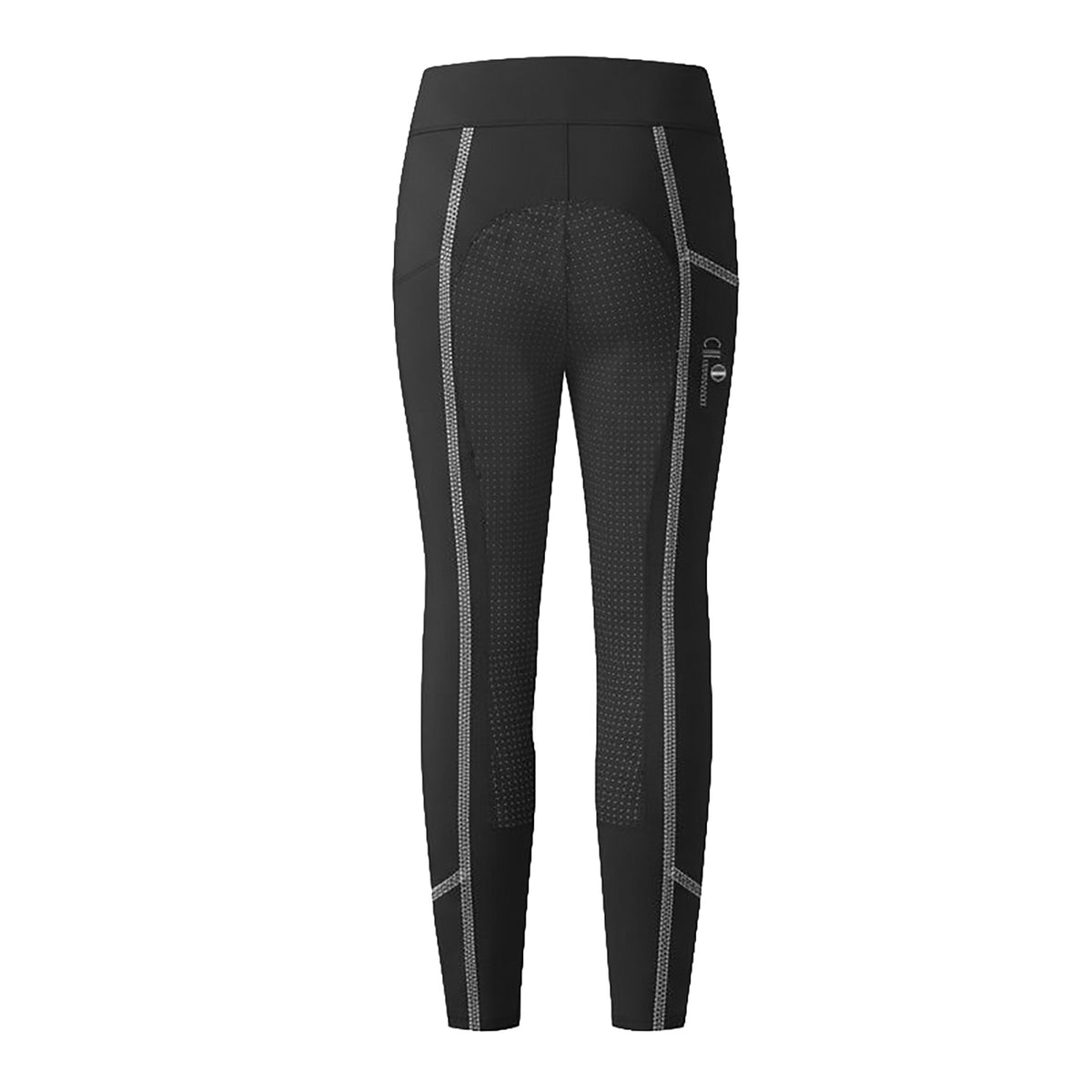 GUANDALUPE Girls Fullgrip thights Black (Jet Black)