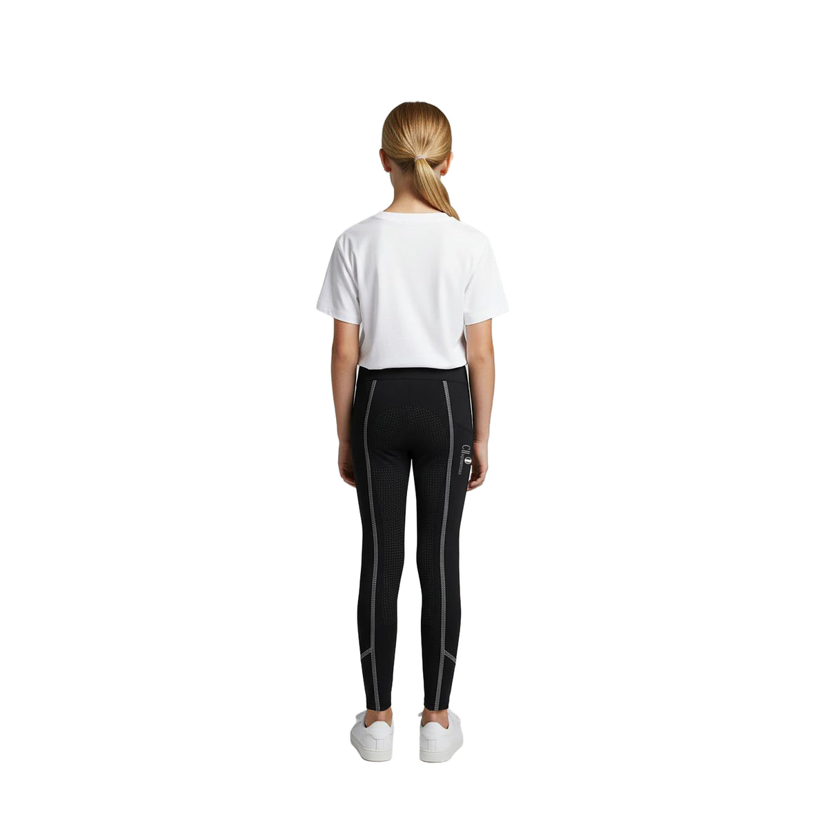 GUANDALUPE Girls Fullgrip thights Black (Jet Black)
