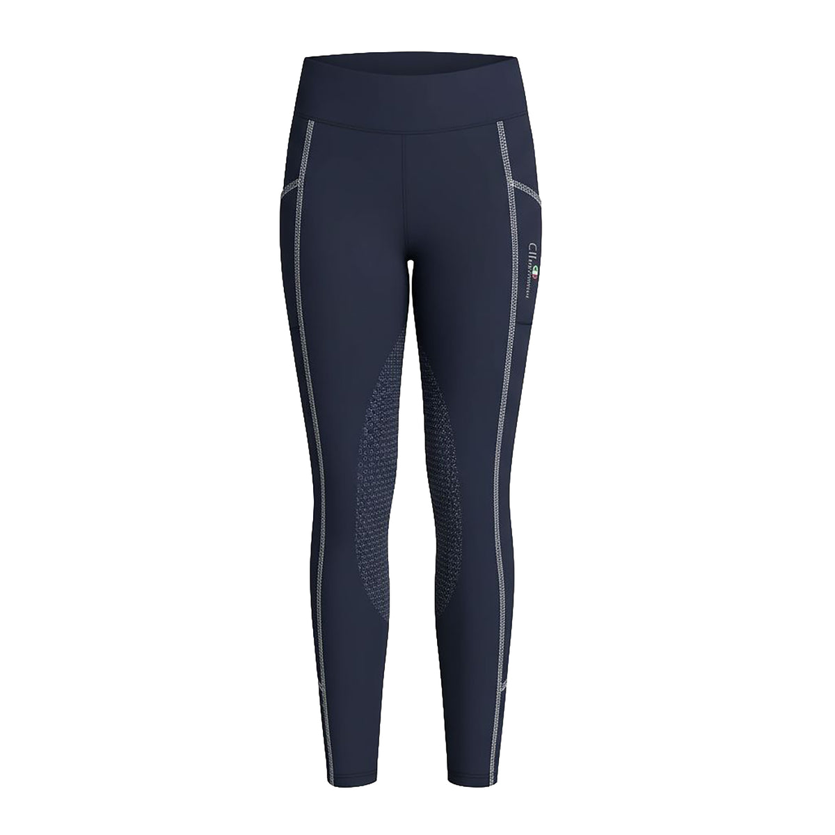 GUANDALUPE Girls Fullgrip thights Navy (Black Iris)