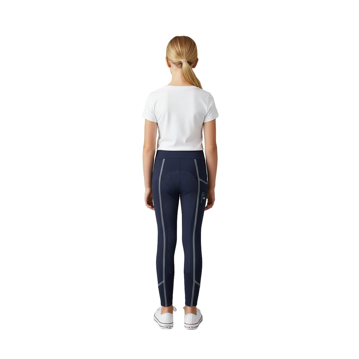 GUANDALUPE Girls Fullgrip thights Navy (Black Iris)