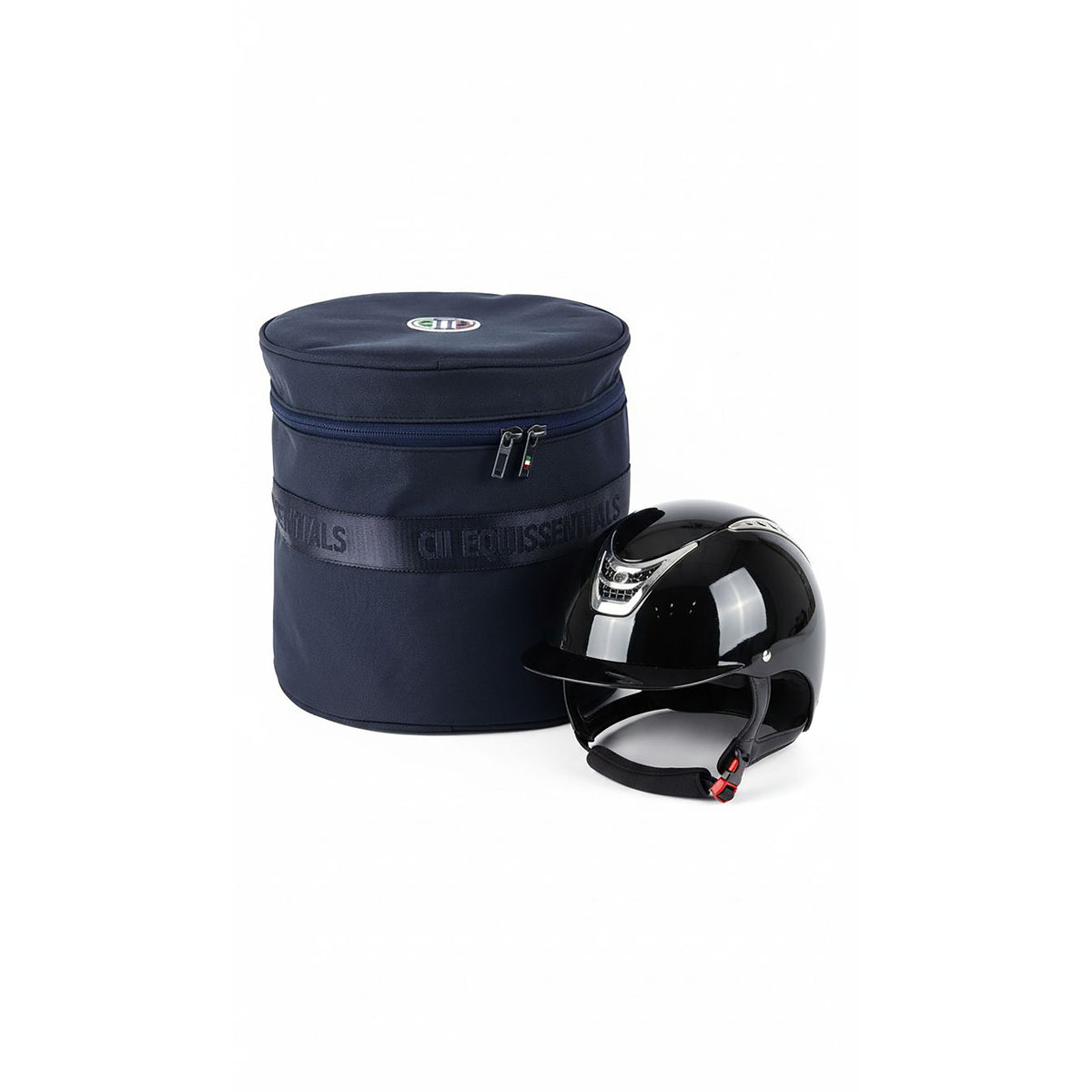 CLEMENTE Equestrian Helmet Bag Navy (Black Iris)