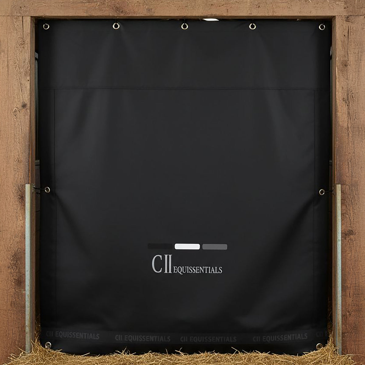 RIVERBANK Stablecurtain Black (Jet Black)