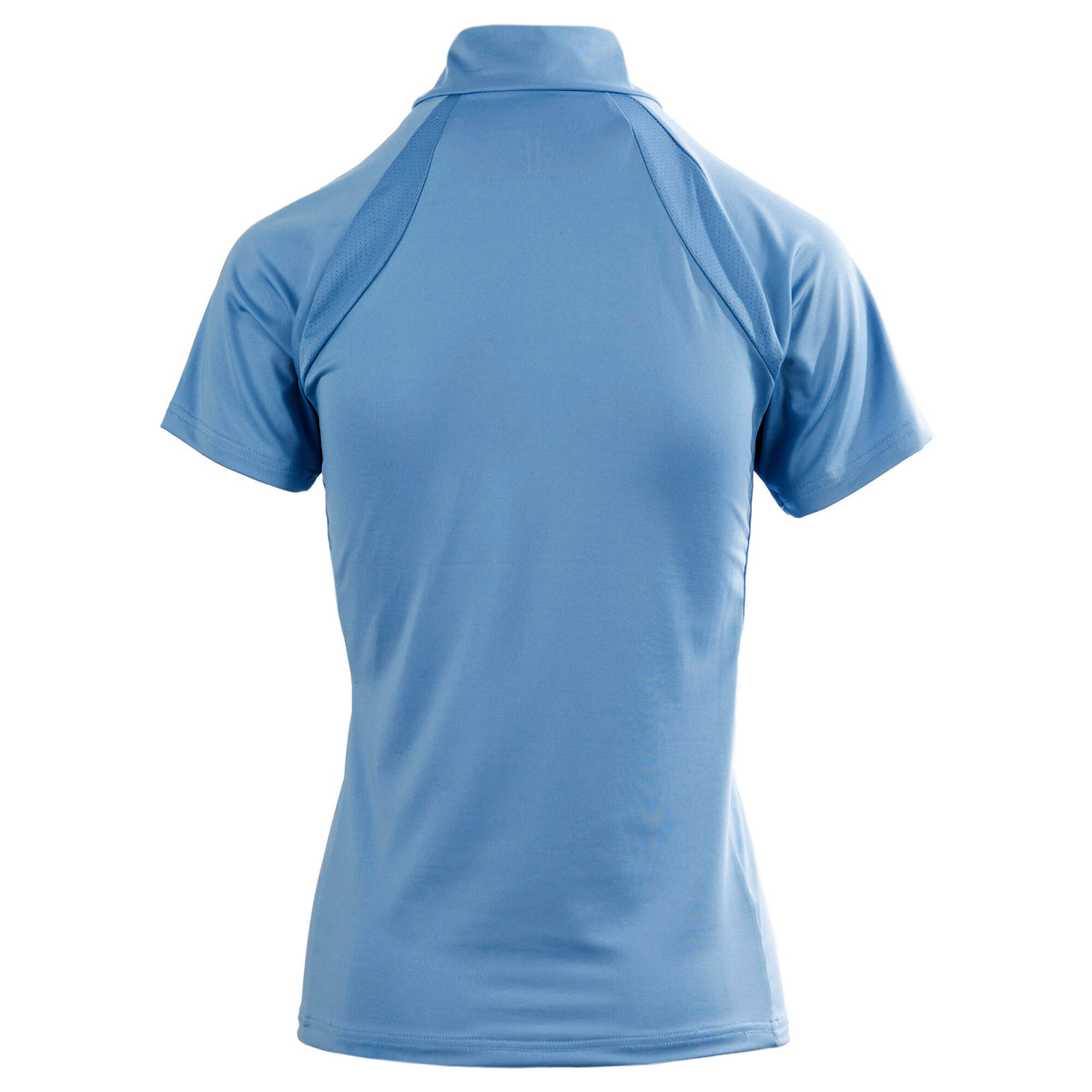 WESTMINISTER Ladies Zip Neck Top Placid Blue(Lt Blue)