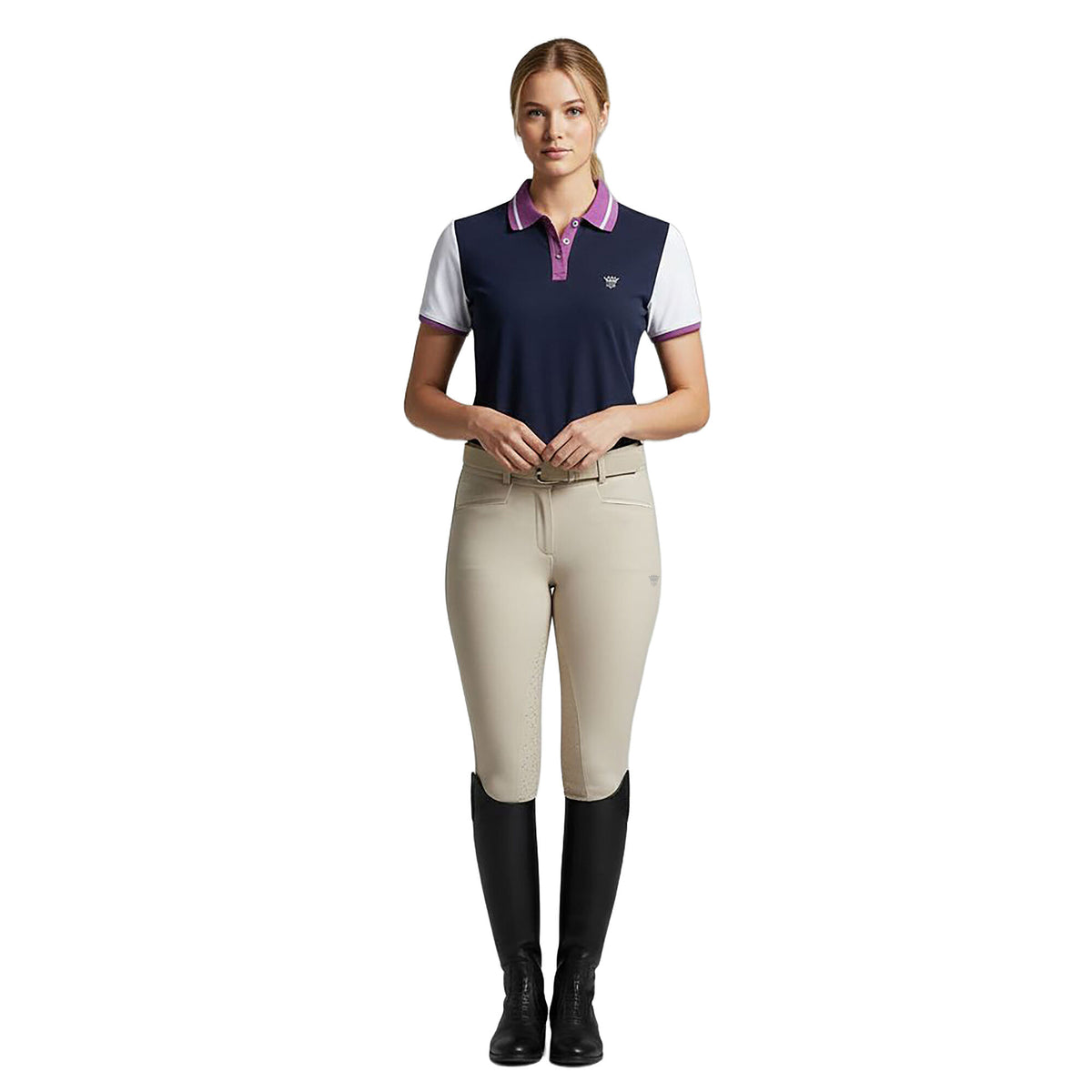 LIVERPOOL Ladies Technical Pique Polo Navy (Black Iris)