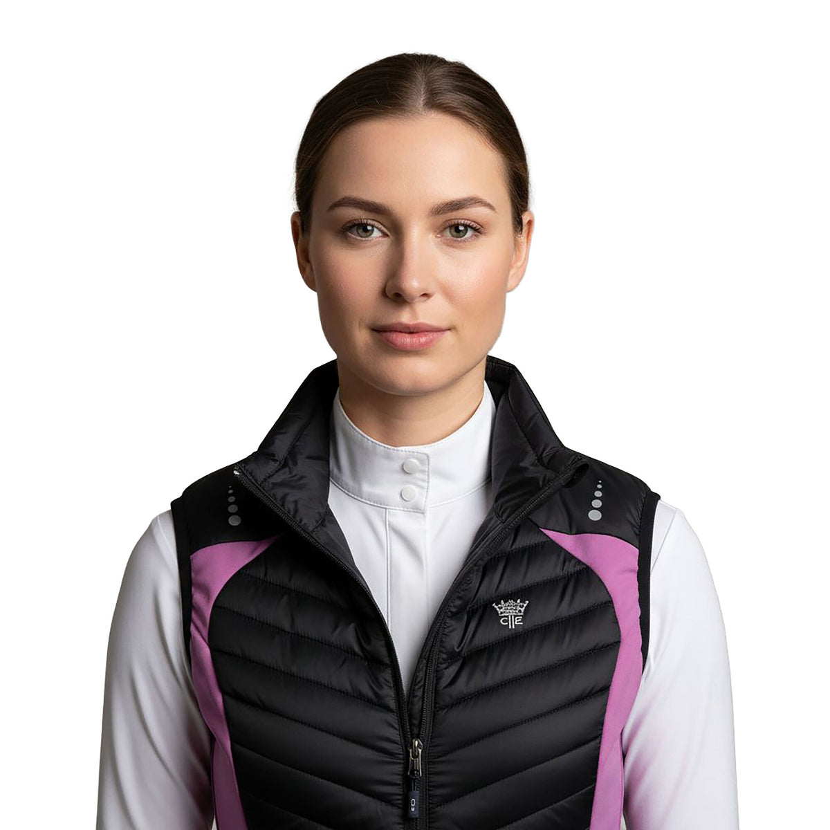 GREEN PARK Ladies Hybrid Bodywarmer Spring Crocus (Pink)