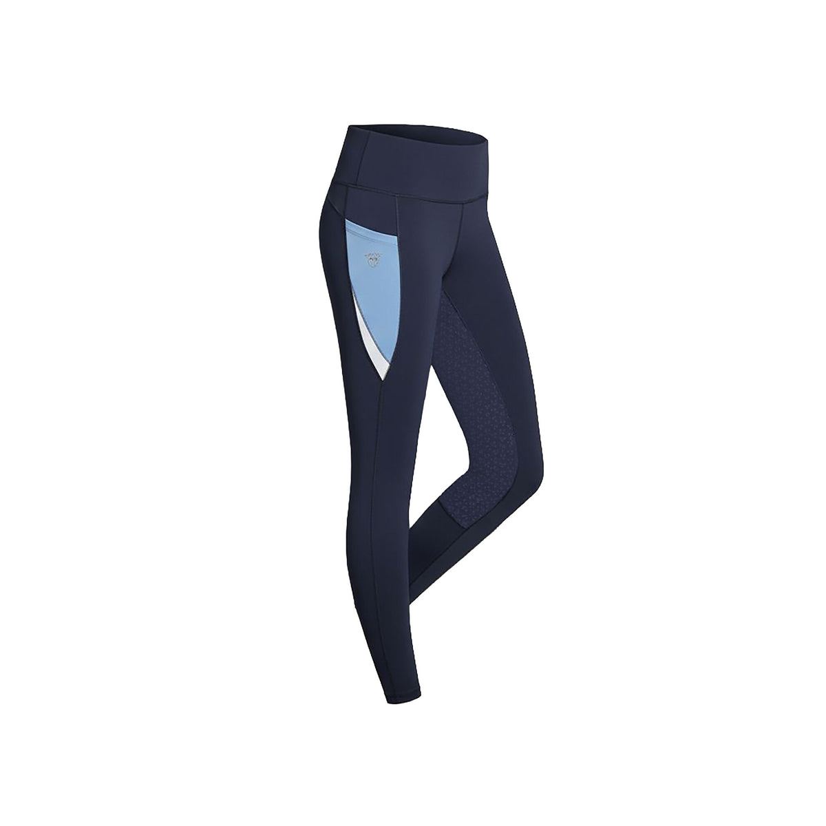 BRIDGE Ladies FG Color Blocks Riding Thights Navy (Black Iris)