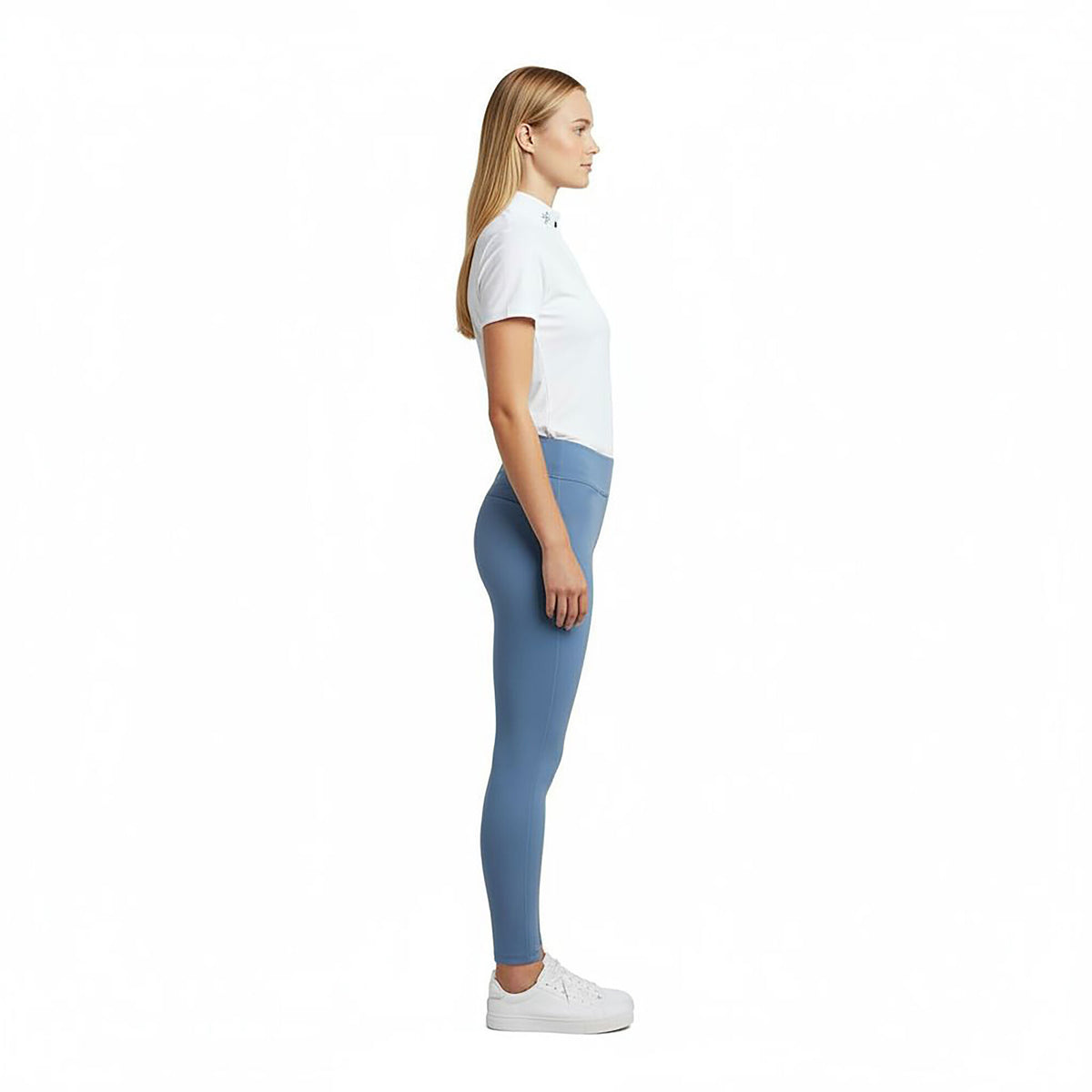 WATERLOO Ladies FG Solid Riding Thights Placid Blue(Lt Blue)