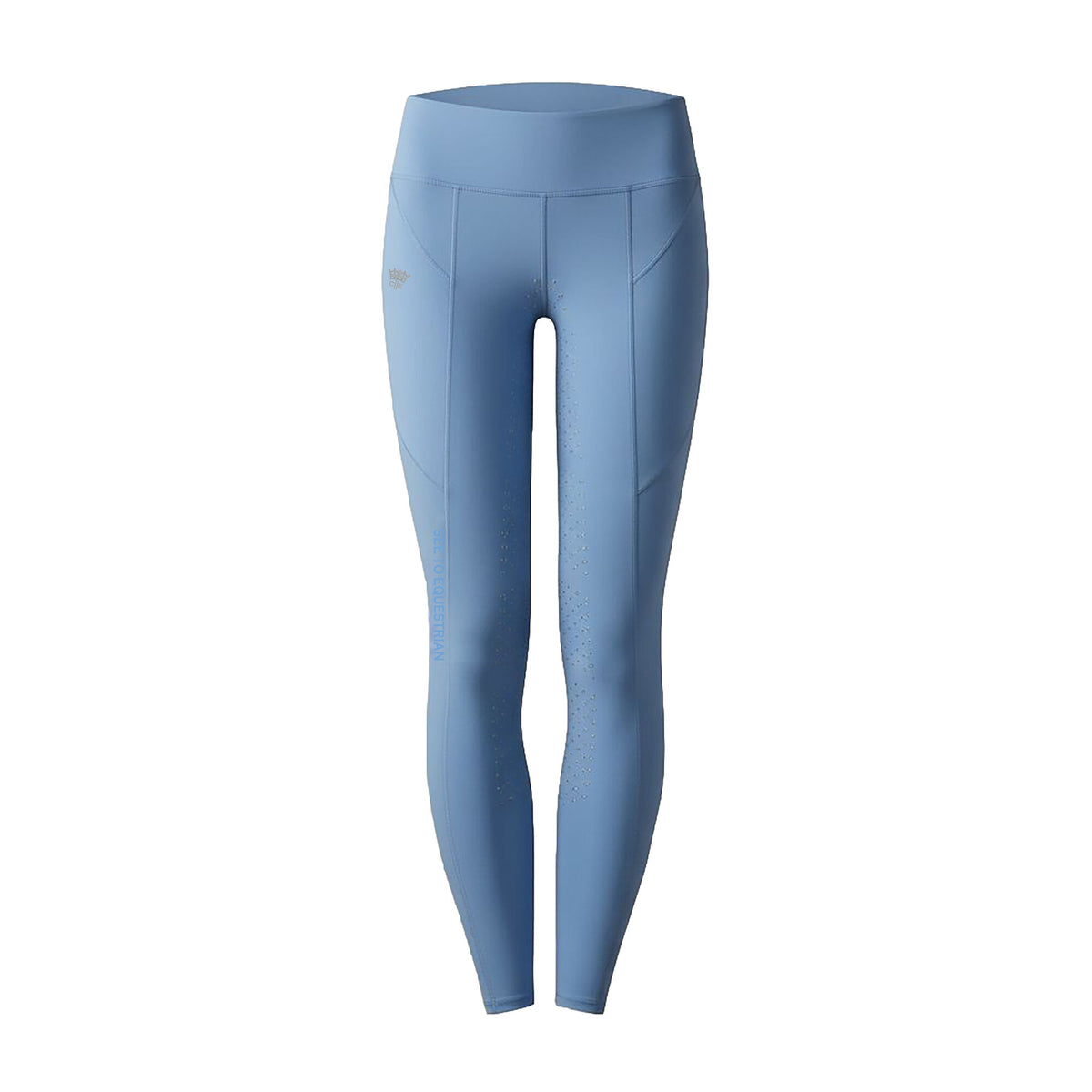 WATERLOO Ladies FG Solid Riding Thights Placid Blue(Lt Blue)