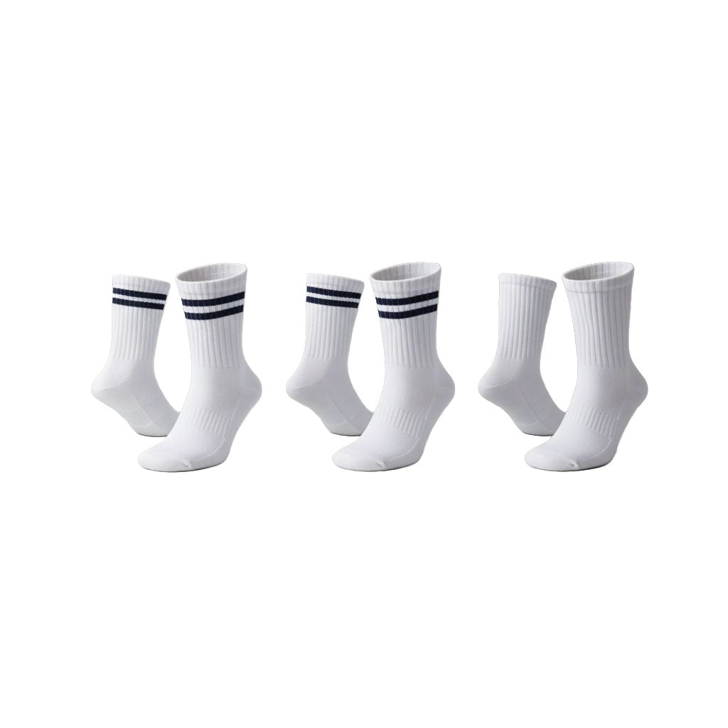 ST JAMES 3 Pack Tennis Socks Navy (Black Iris)