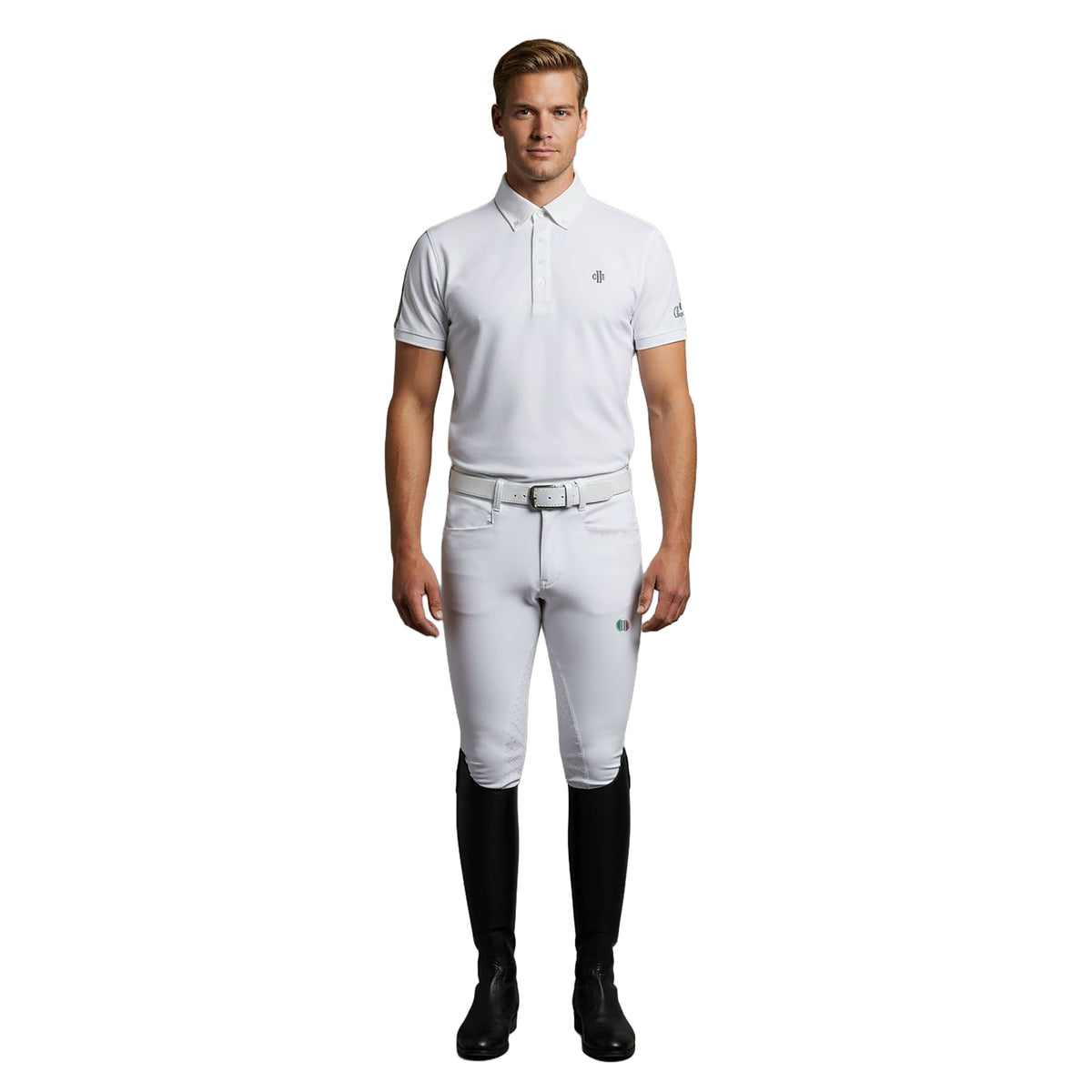 BARSTOW Mens BD Showshirt SS White (Optical White)