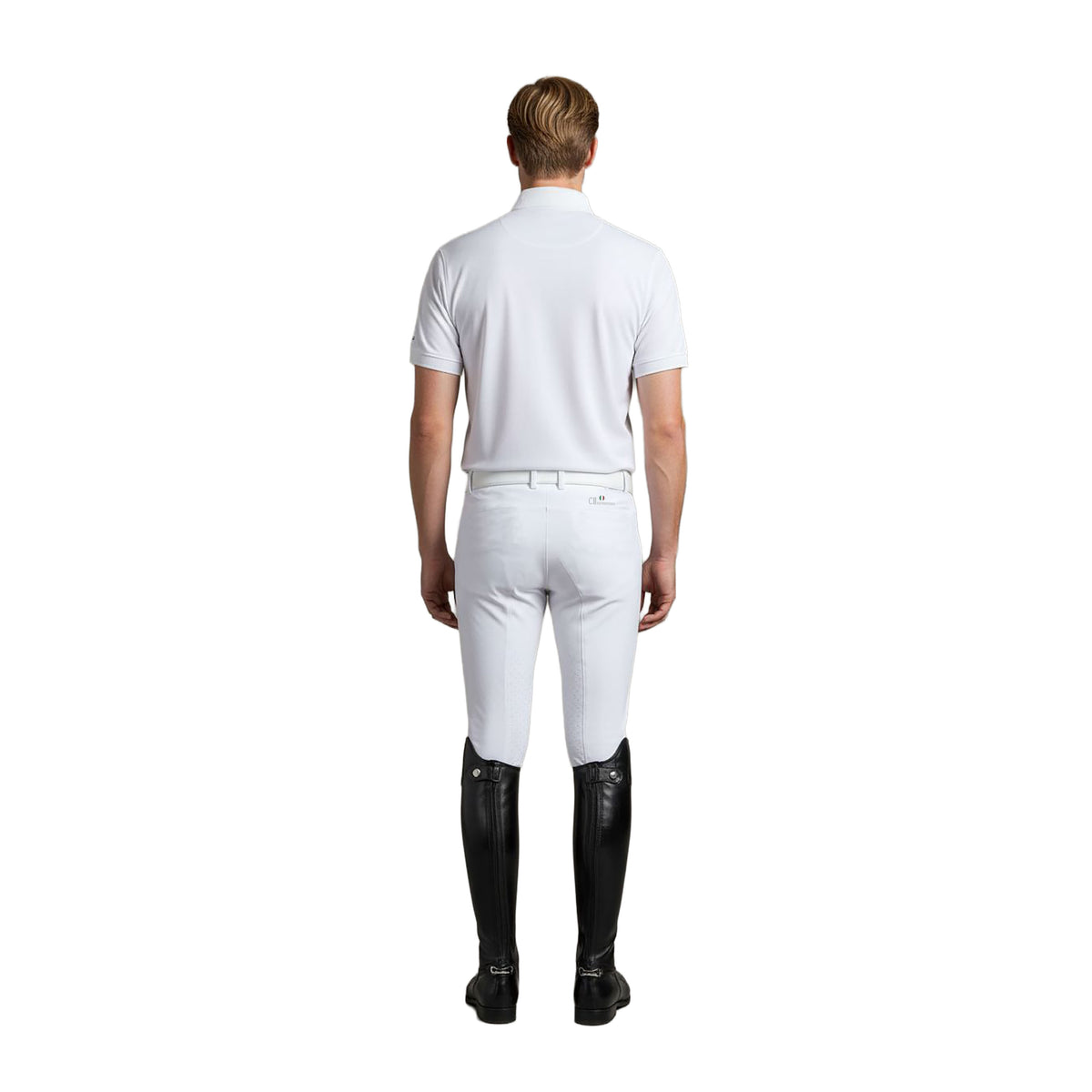 BARSTOW Mens BD Showshirt SS White (Optical White)