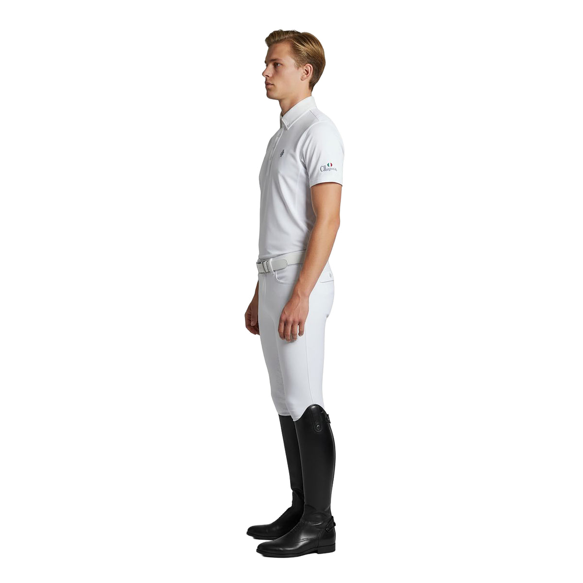 BARSTOW Mens BD Showshirt SS White (Optical White)