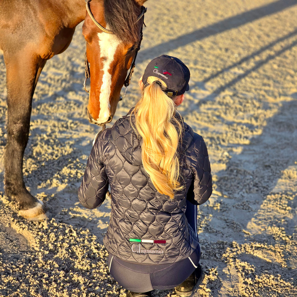BERKLEY Ladies Quilted Jacket Navy (Black Iris)