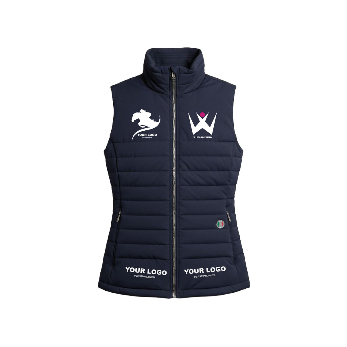 GILROY Ladies Bodywarmer Navy (Black Iris)