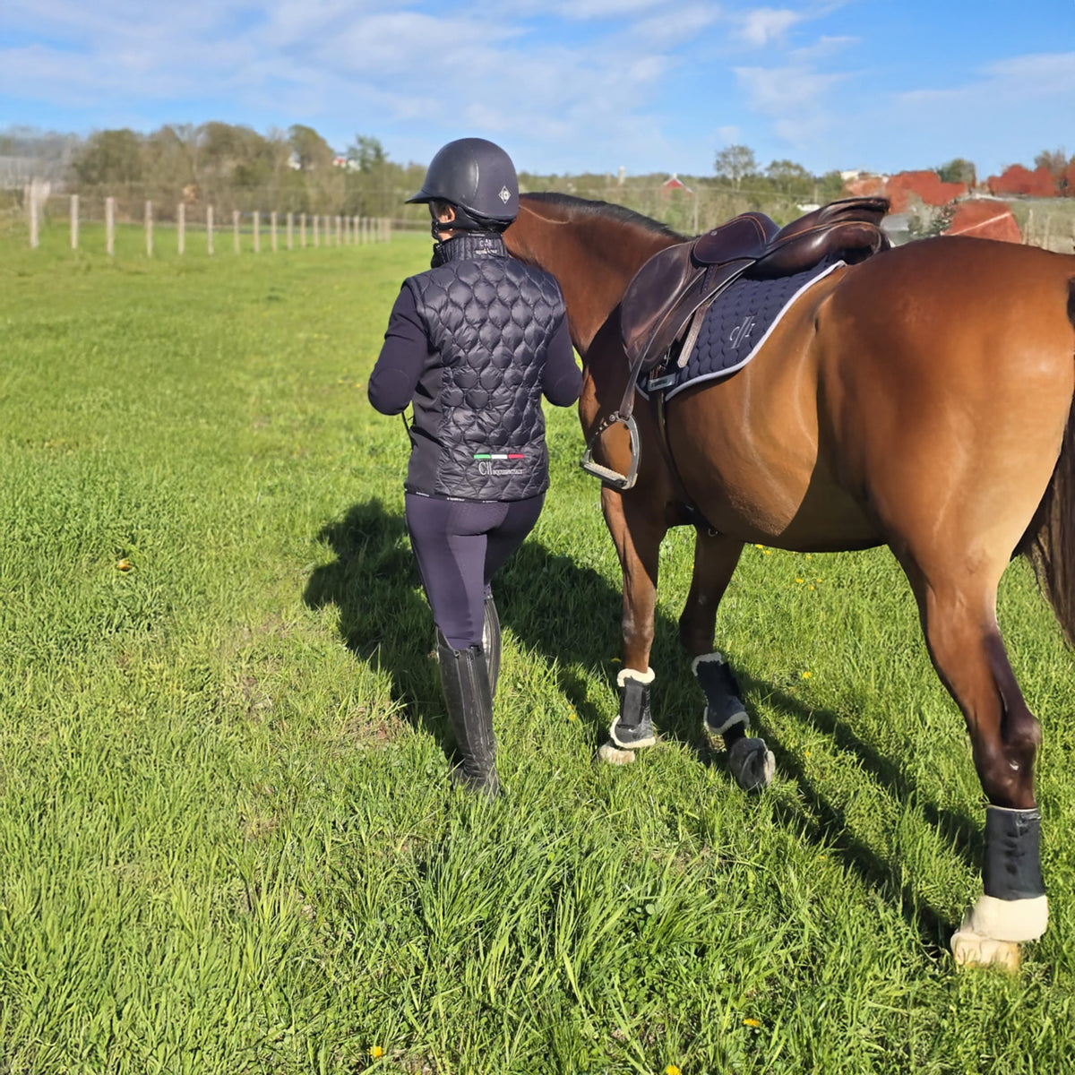 FRESNO COLOR Ladies Fullgrip Breeches Navy (Black Iris)