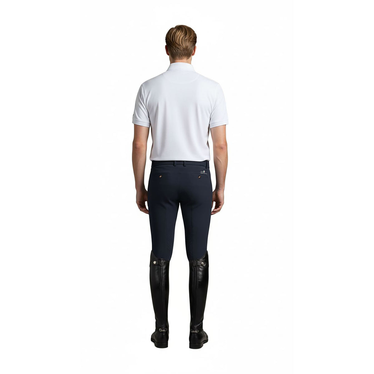 FULLERTON Mens Kneegrip Breeches Navy (Black Iris)