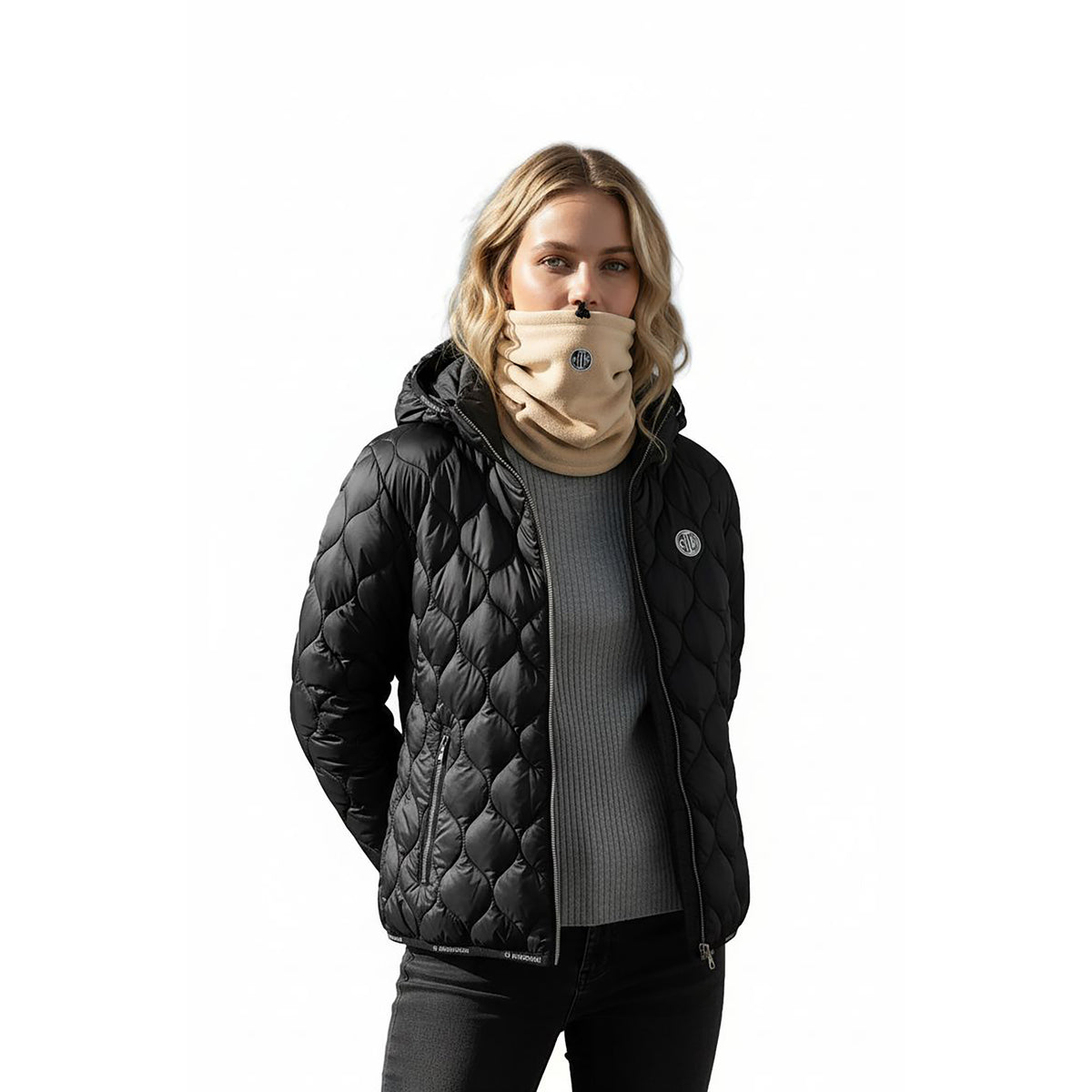 IRVINE Fleece Neck Beige (Chreme Brulee)
