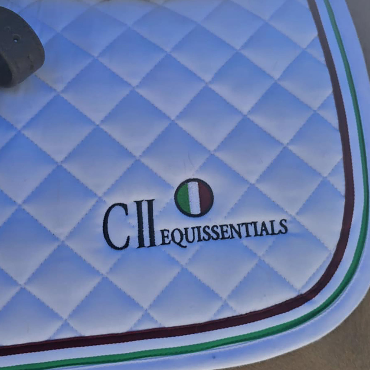 SORRENTO Jumping Saddle pad White (Optical White)