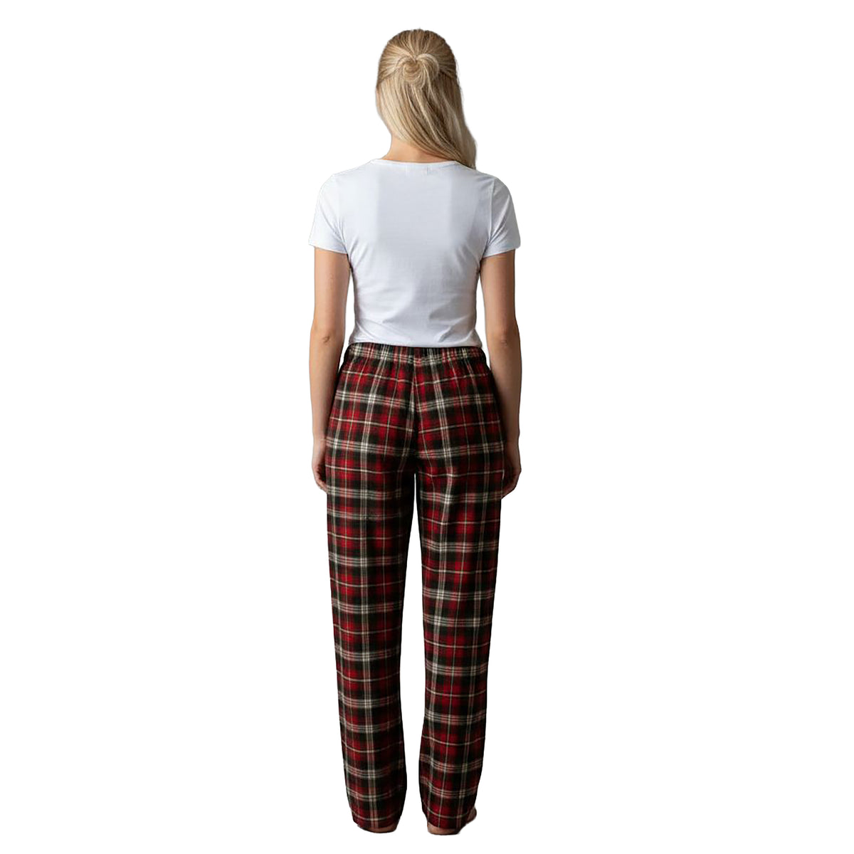 ALBERGO Ladies T-Shirt W embrodery White (Optical White)