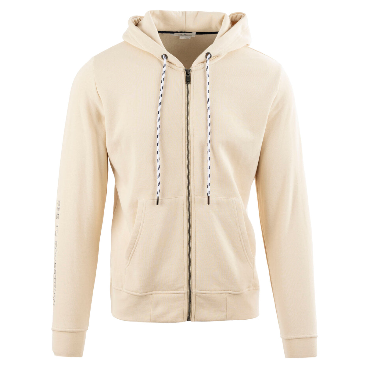 LEICHESTER Unisex Sweat Jacket Sandshell (Beige)