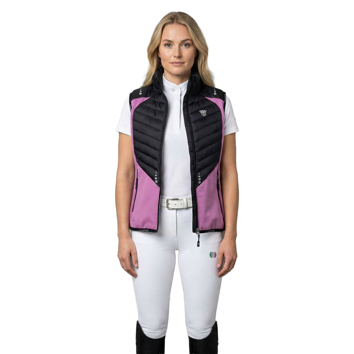 GREEN PARK Ladies Hybrid Bodywarmer Spring Crocus (Pink)