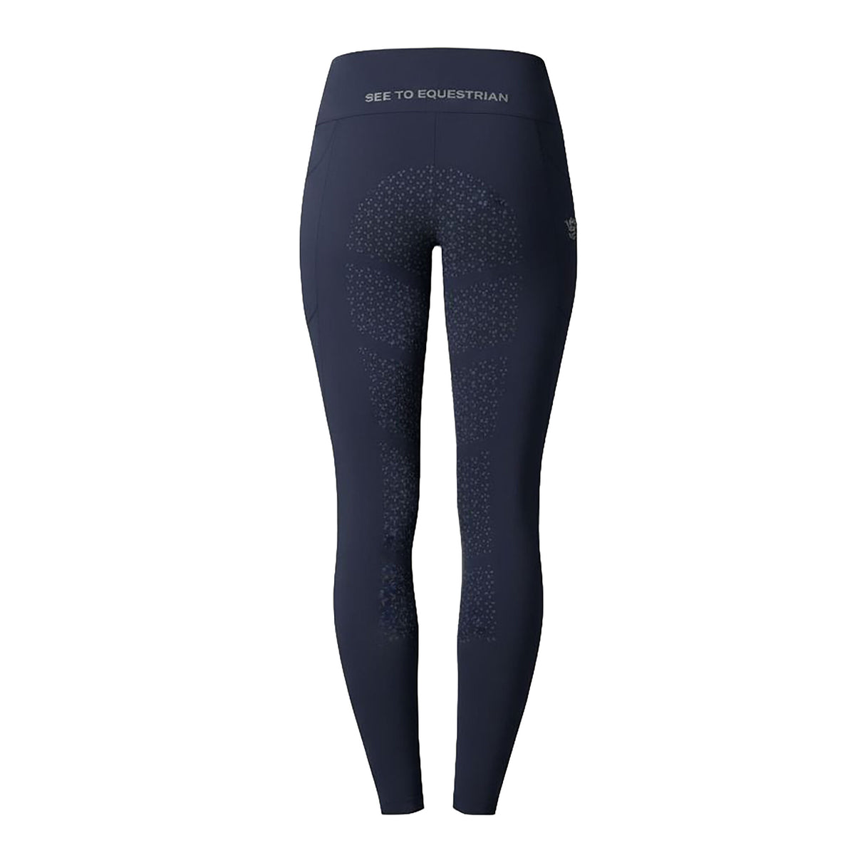 WATERLOO Ladies FG Solid Riding Thights Navy (Black Iris)