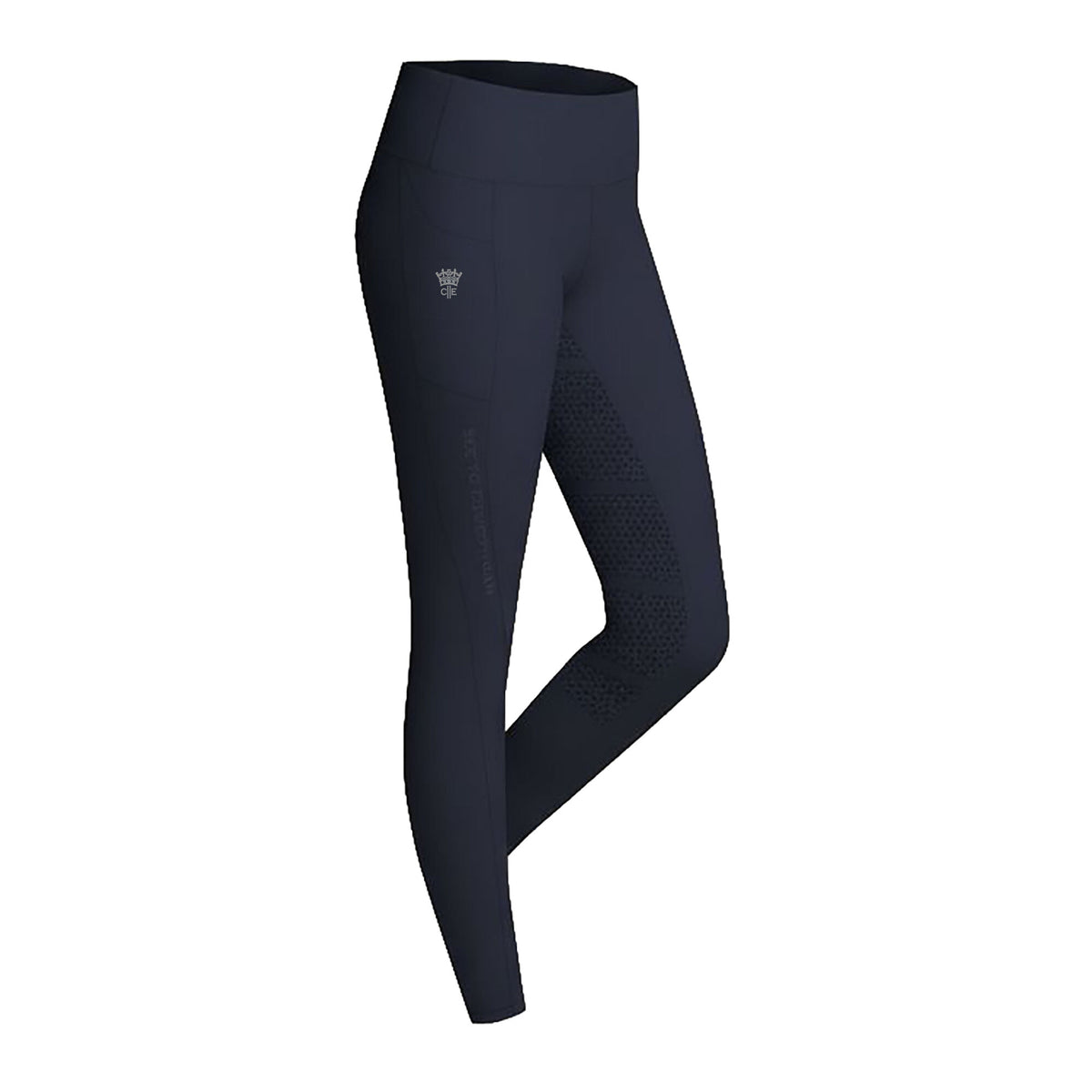 WATERLOO Ladies FG Solid Riding Thights Navy (Black Iris)