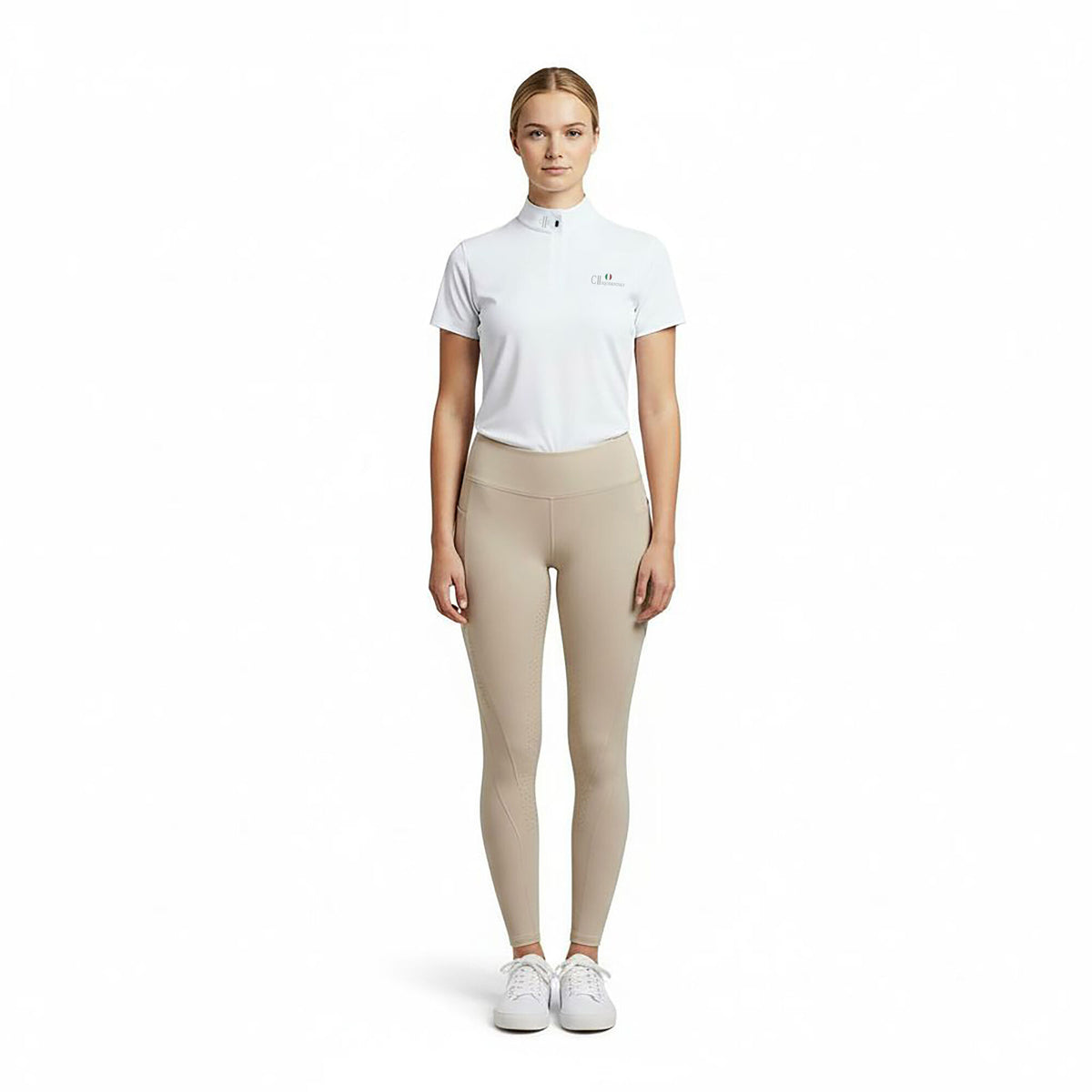 WATERLOO Ladies FG Solid Riding Thights Sandshell (Beige)