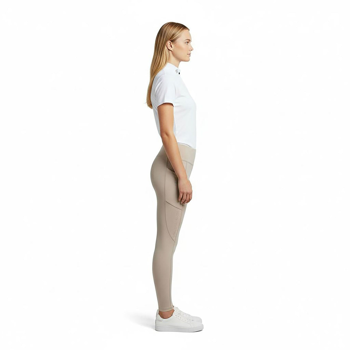 WATERLOO Ladies FG Solid Riding Thights Sandshell (Beige)