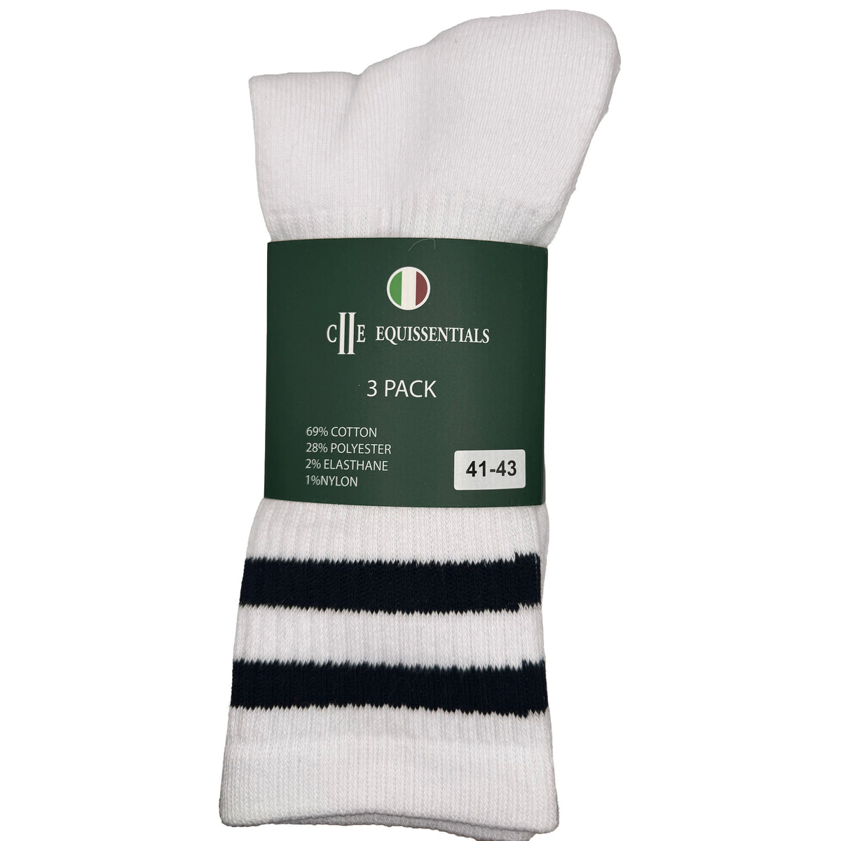 ST JAMES 3 Pack Tennis Socks Navy (Black Iris)